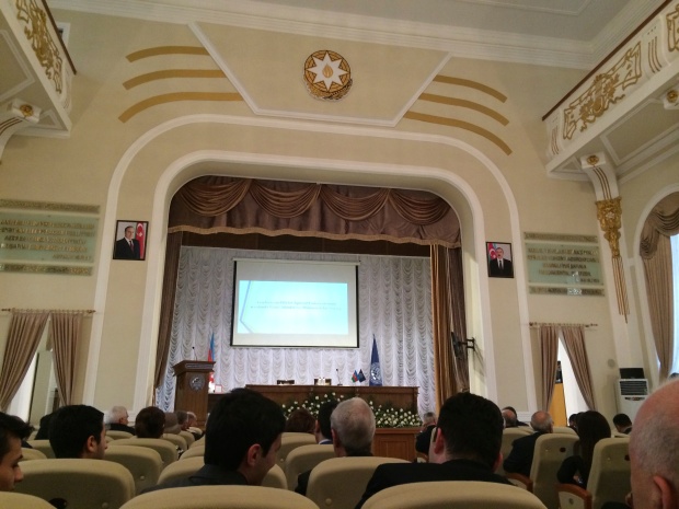 An auditorium in the Main Building